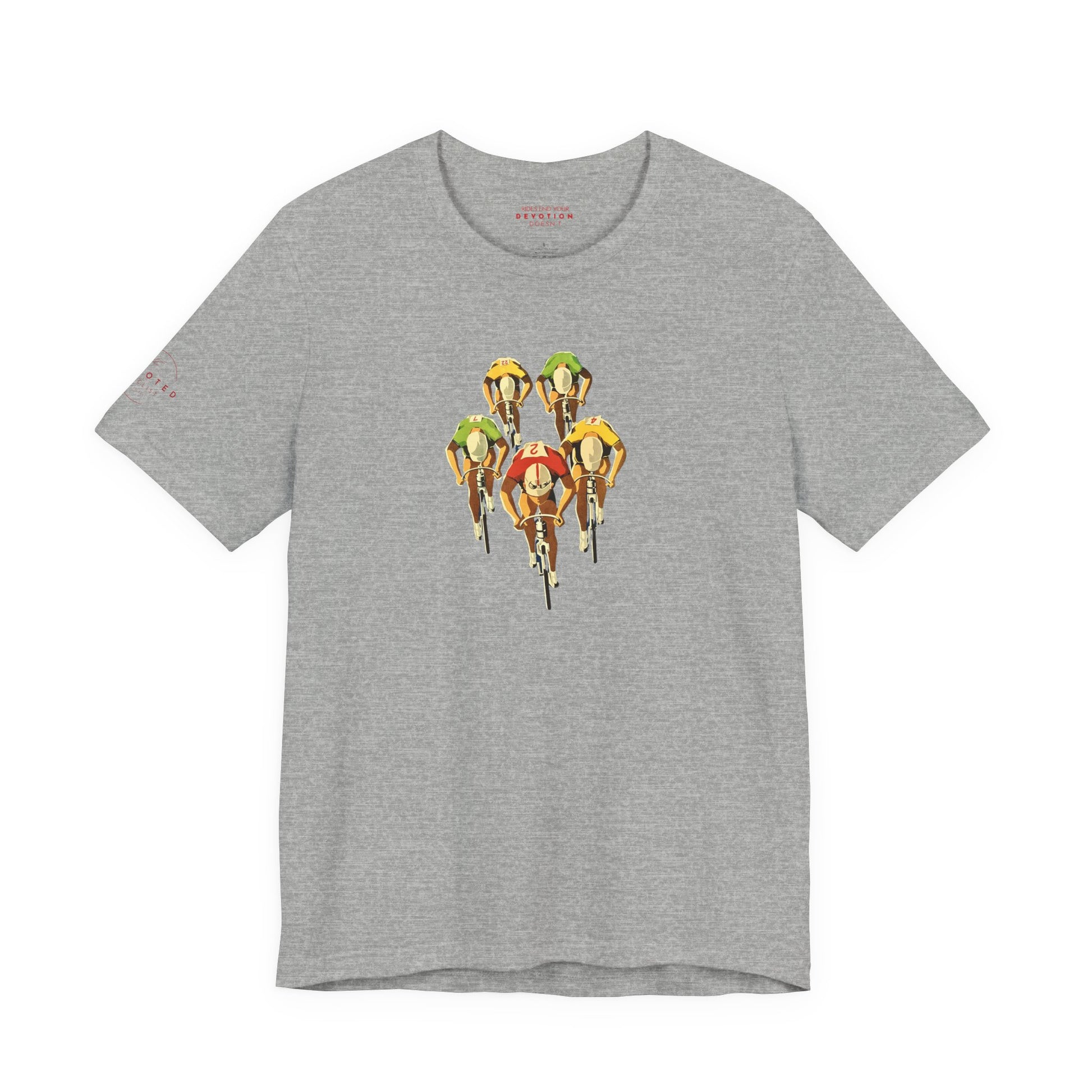 Vintage road cycling race classic cut cycling t-shirt - The Devoted Cyclist