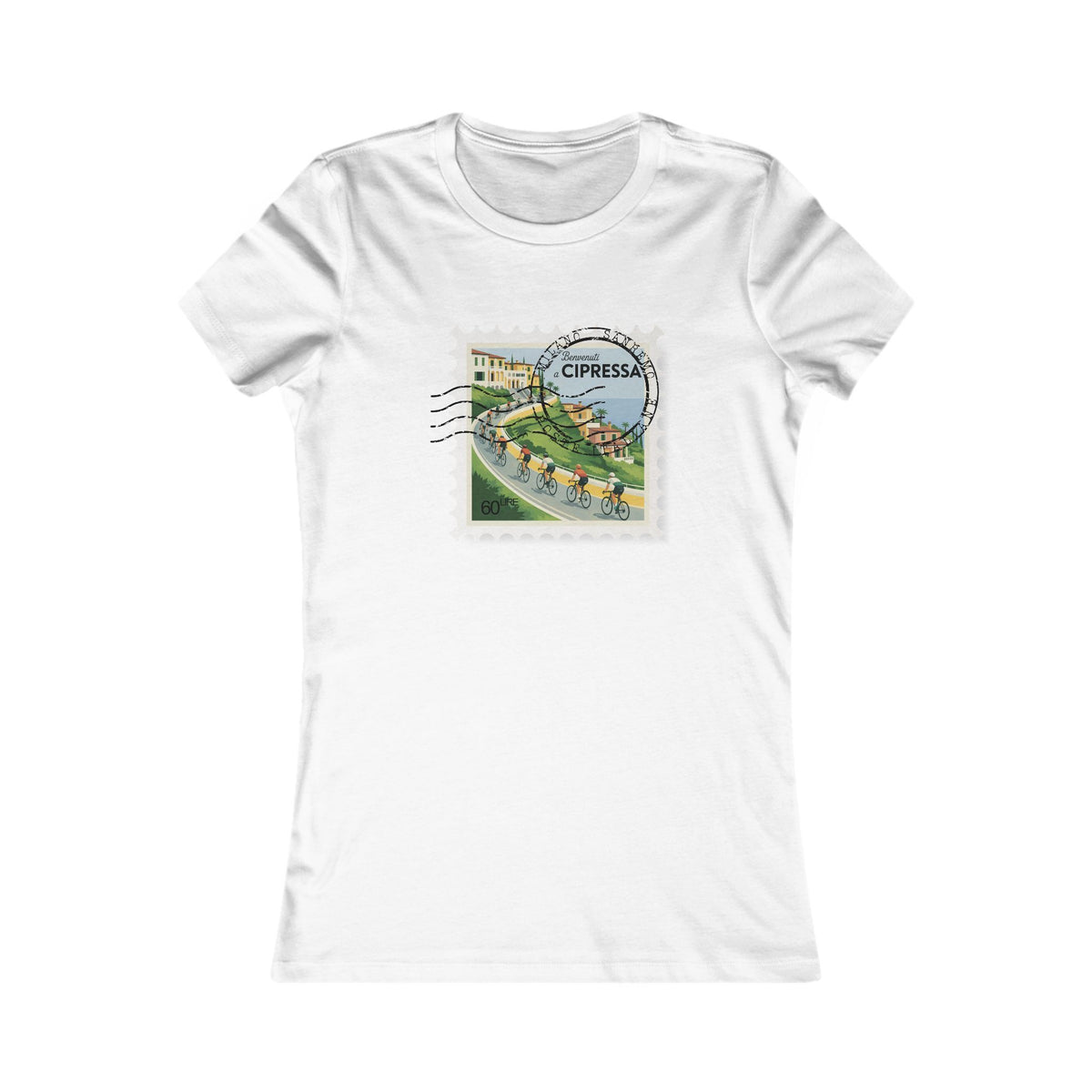 Milan Sanremo Cipressa-Women's Cycling T-Shirt
