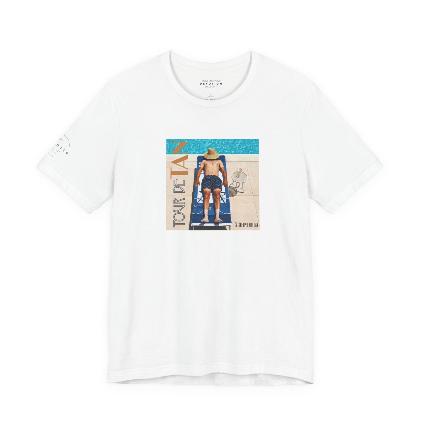 Tour de Tan (Lines) — Classic Cut Cycling T-Shirt