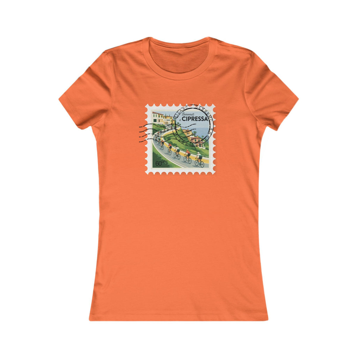 Milan Sanremo Cipressa-Women's Cycling T-Shirt