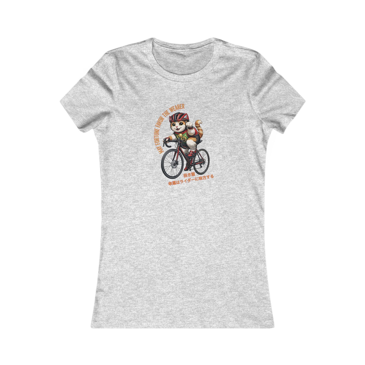 Lucky Kitty - Women's Cycling T-Shirt