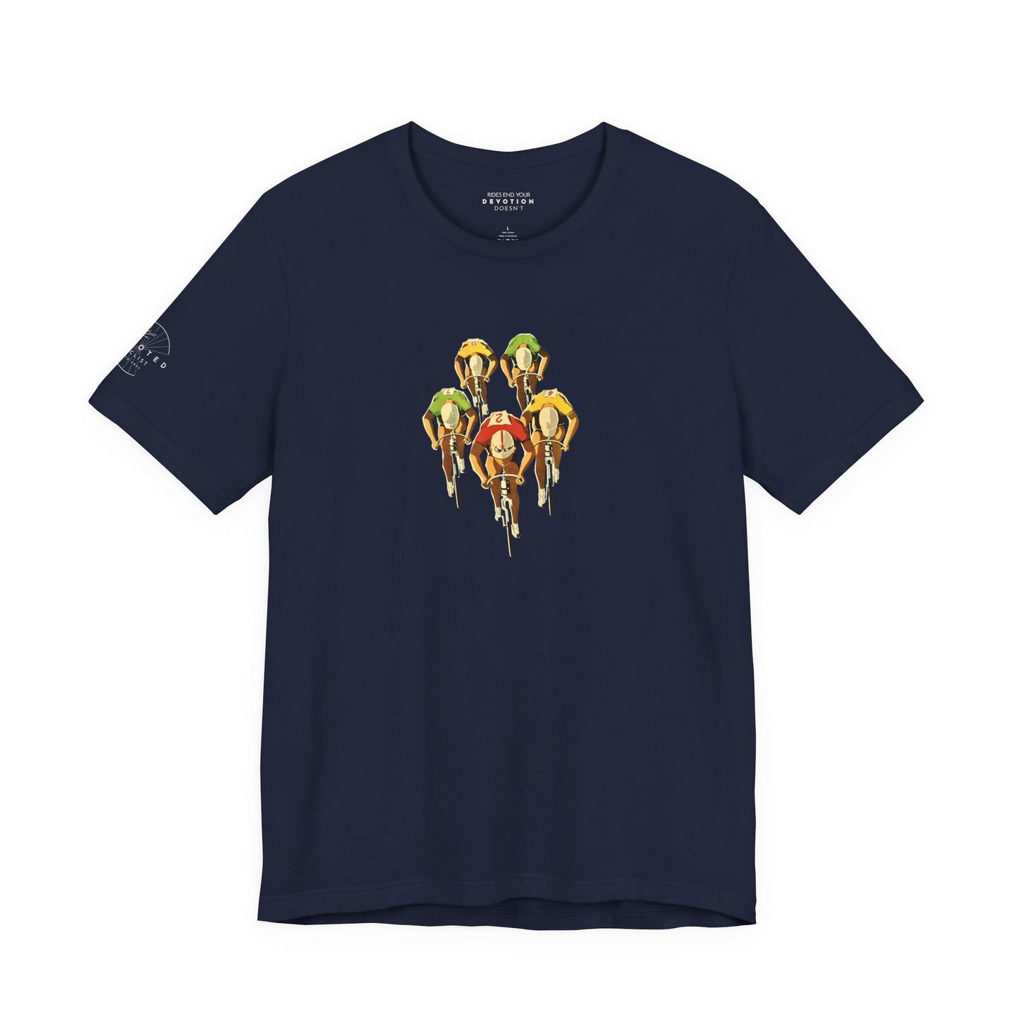 Vintage road cycling race classic cut cycling t-shirt - The Devoted Cyclist
