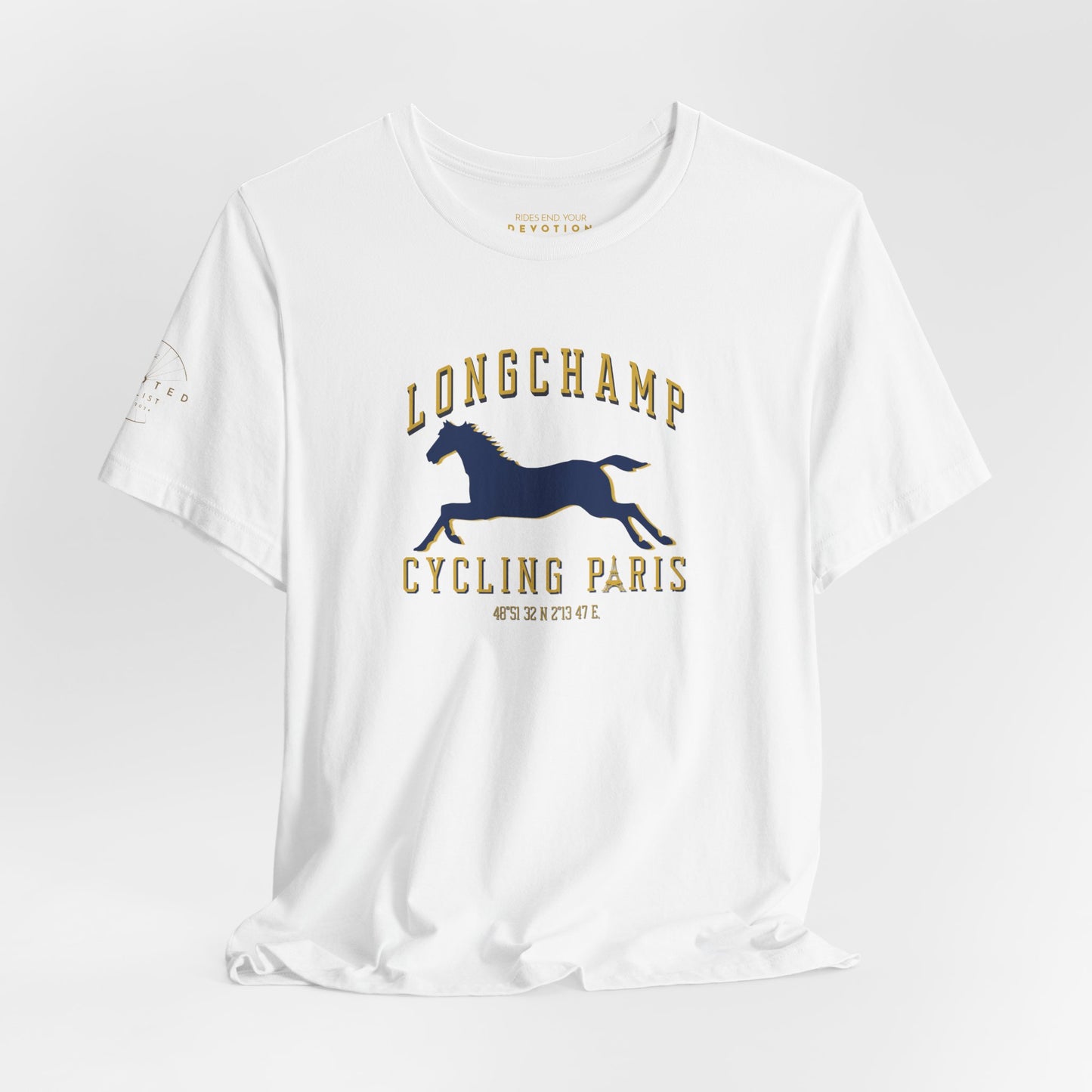 Longchamp cycling Paris classic cut cycling t-shirt - The Devoted Cyclist
