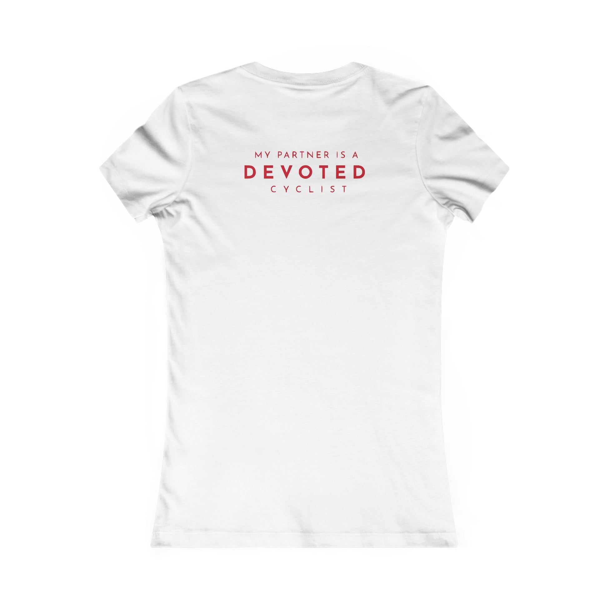 Bicycle Widow humorous women's cycling t-shirt - The Devoted Cyclist