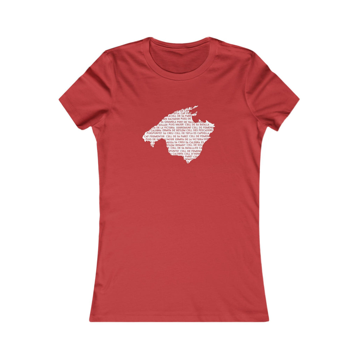 Mallorca Climbs Silhouette - Women's Cycling T-Shirt