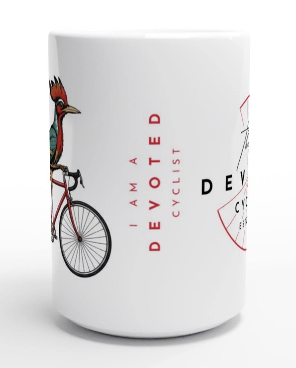 Road Runner – 15oz/426ml Ceramic Mug for Cyclists