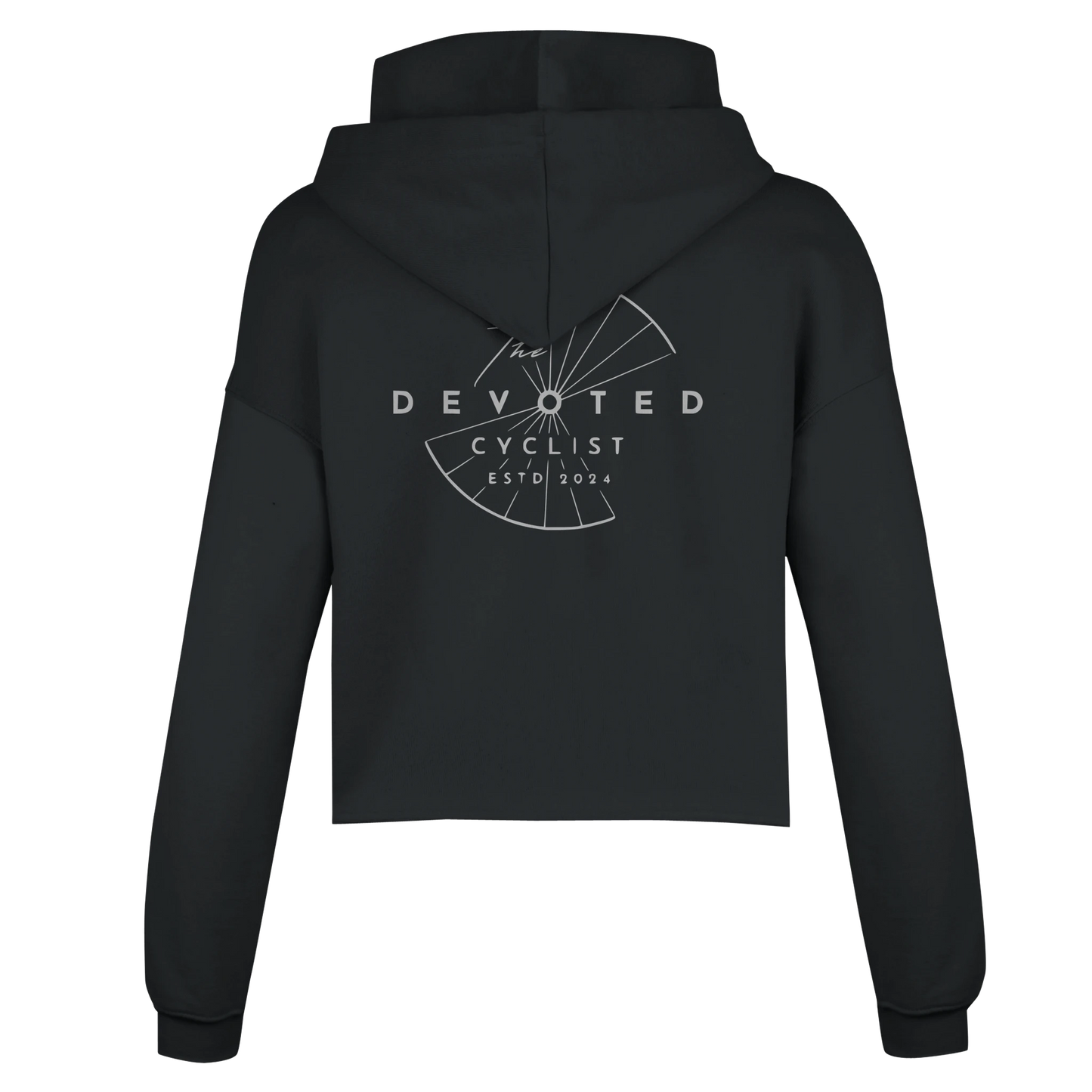 1896 Ticket to Freedom women's cropped cycling hoodie - The Devoted Cyclist